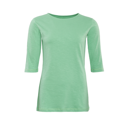 Organic Cotton 3/4 Sleeve T-shirt: Womens
