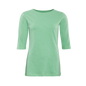 Organic Cotton 3/4 Sleeve T-shirt: Womens