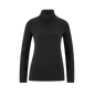 Organic Long Sleeve Stretch Turtleneck T-shirt: Womens