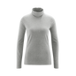 Organic Long Sleeve Stretch Turtleneck T-shirt: Womens