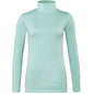 Organic Cotton Turtleneck T-shirt: Womens