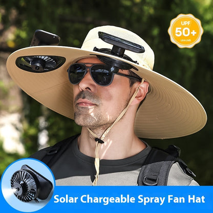 Camouflage Military Green Fan