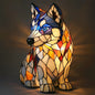 Illuminated Dog Lamp - Decorative Resin Animal Night Light | 26 Breed Designs