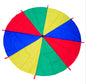 Kindergarten sports games for children early education and outdoor equipment and the rainbow umbrella