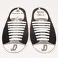 16pcs  Silicone Shoelaces Elastic Shoe Laces