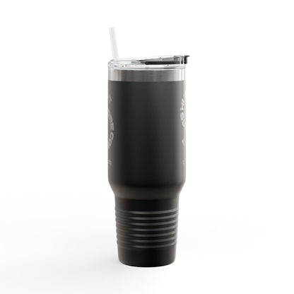 Hustle More Less Coffee Insulated Travel Mug 40oz | Tumbler