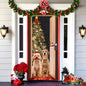 Christmas Curtain Decoration Hanging Cloth Background