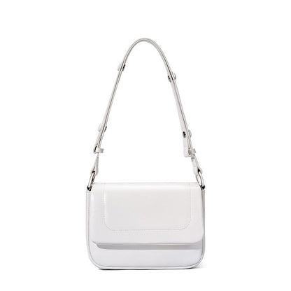 Genuine Leather All-match Shoulder Underarm Bag Clouds