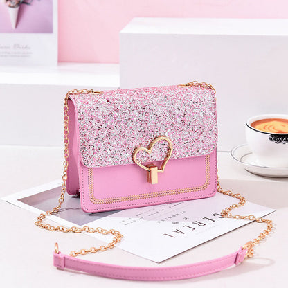 Chain student cross-body bag