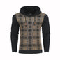 European And American Men's Retro Sports Hoodie Sweater