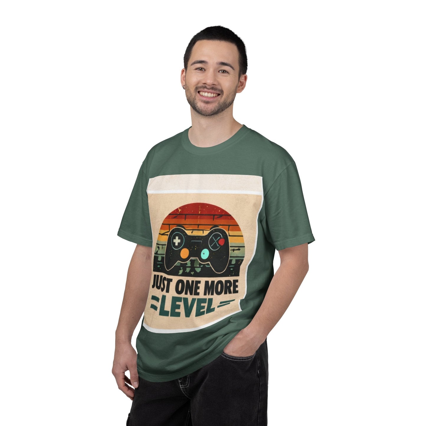 Retro Video Game Controller Just One More Level T-Shirt | Gamer Tee