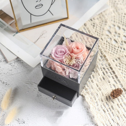 Eve Valentine's Day Eternal Flowers Gift Box Ornaments