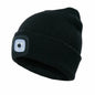 LED Beanie Hats Rechargeable Unisex High Powered Head Lamp Torch Light Cap