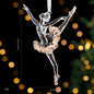 Christmas Decorations Sequined Acrylic Pendant