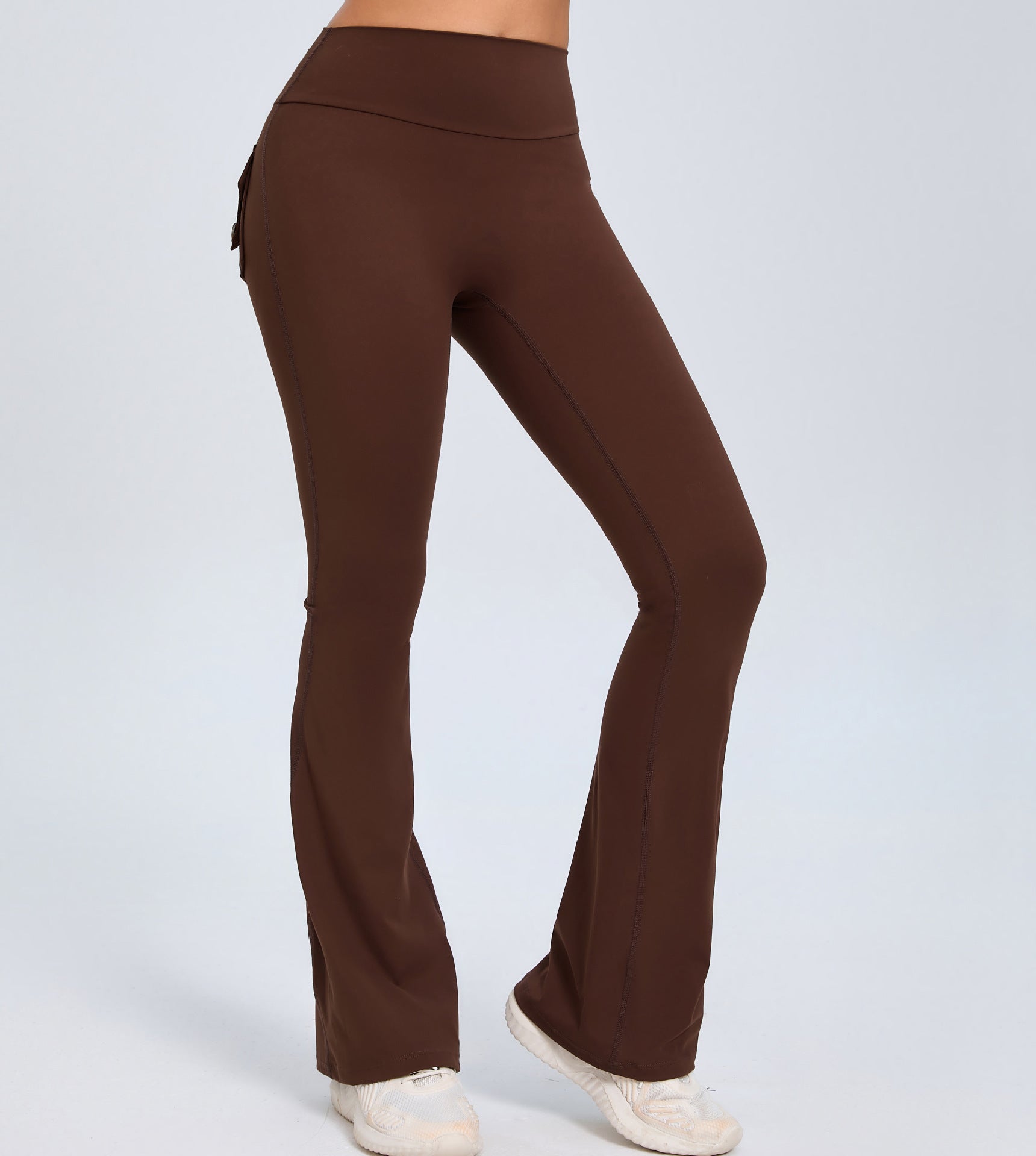 high waist yoga pants with pockets