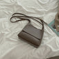 Vintage Leather Briefcase Diagonal Underarm Bag