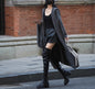 Long Knitted Cardigan Women's Sweater Hooded Trench Coat Coat