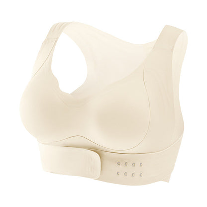 Cross Exercise Yoga Underwear Female Front Buckle Back Shaping Bra