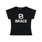 Raglan Sleeve Crop Top - Women's Gym Crop Top | BRACE