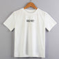 Women's Round Neck Letter T Shirt