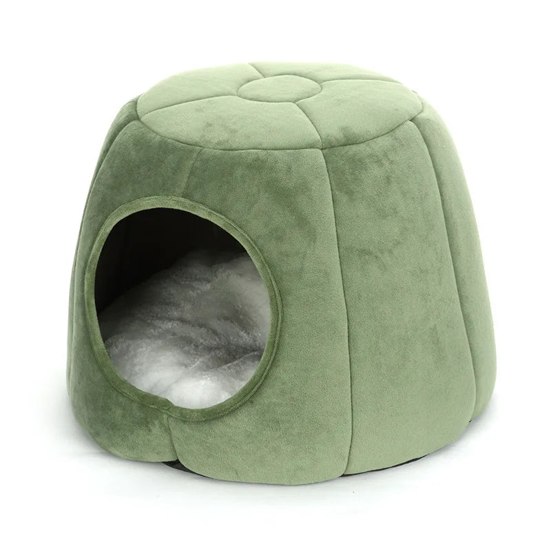 Cotton Pet Semi-enclosed Windproof Warm Sheep Nest