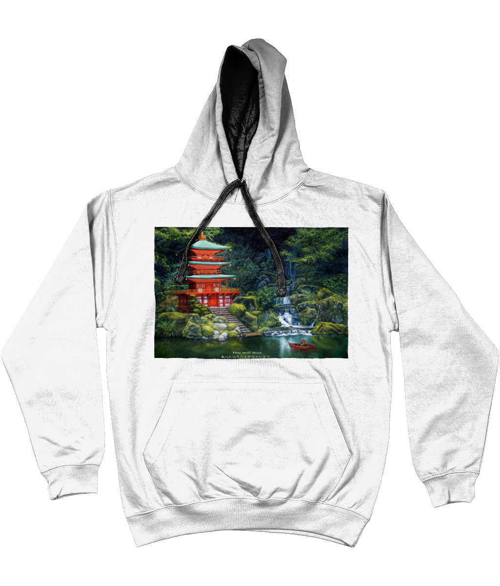 ASLAN Hoodie two tone-Grey Various Colours and Sizes