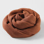 Artistic Sunscreen Solid Color Cotton And Linen Scarf