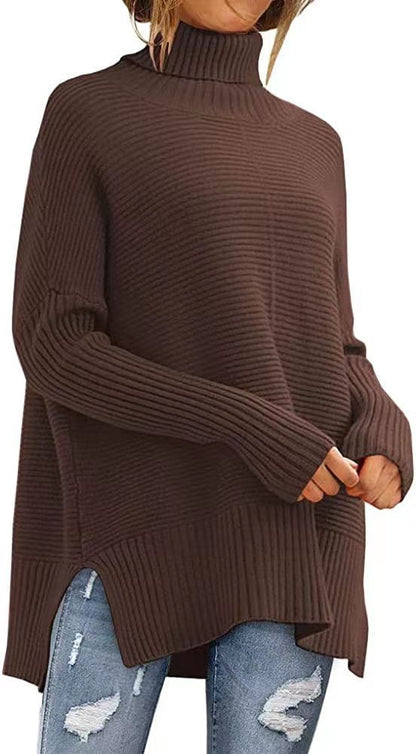 Lazy Wind Bat Sleeve Loose Pullover Sweater