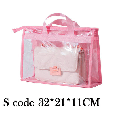 Bag Dust Bag Wardrobe Hanging Bag Storage Bag Pvc Transparent Waterproof Leather Bag Protection Storage Hanging Bag