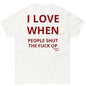 Women’s “Shut Up” Letter Print T-Shirt – Bold Graphic Short Sleeve Tee
