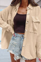 Women's Solid-color Long-sleeve Blouse Jacket
