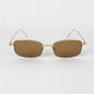 Retro Small Box Square Metal Glasses