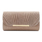 Women's Hardware Edge Party Pattern Fine Pink Clutch