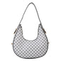 Casual Printed Western Style One Shoulder Crescent Underarm Bag