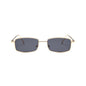 Retro Small Box Square Metal Glasses