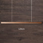Living Room Long Solid Wood Dining Room Bar Chandelier