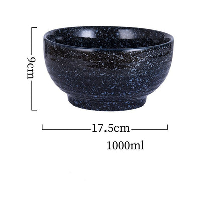 Japanese Style Ramen Bowl Ceramic Noodle Instant Noodle Chopsticks Spoon Set
