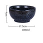 Japanese Style Ramen Bowl Ceramic Noodle Instant Noodle Chopsticks Spoon Set