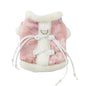 New Chinese-style Pet Clothing For Autumn And Winter With Fleece For Warmth, A Stretchable Bichon Frise Vest, And New Year Dog Clothes