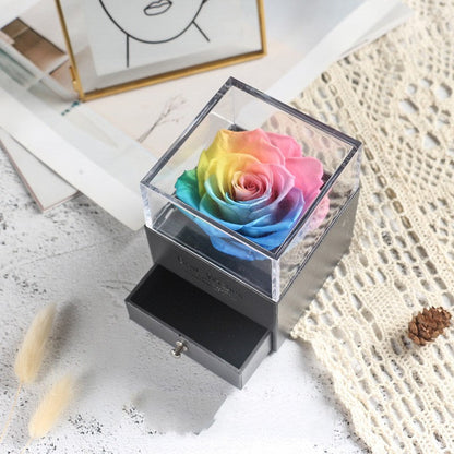 Eve Valentine's Day Eternal Flowers Gift Box Ornaments