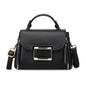 Oil Wax Leather Casual Shoulder Bag Fashion All-Match Messenger Bag Net Red Female Bag