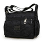 Casual Waterproof Nylon Printed Middle-Aged and Elderly Shoulder Bag Simple Cloth Bag Messenger Bag