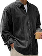 Casual Loose Men's Autumn And Winter Thick Shirt Jacket