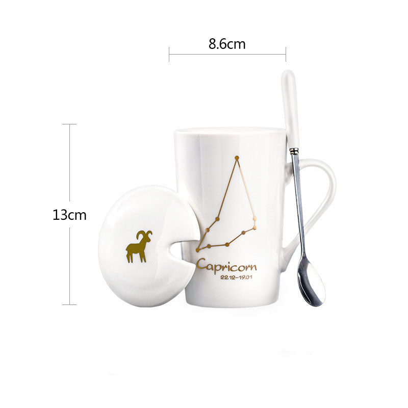 Creative Personality Ceramic Constellation Mug