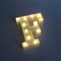 26 Letters White LED Night Light Marquee Sign Alphabet Lamp