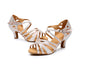 Diamond Latin Dance Shoes Women's Soft Sole Dance Shoes