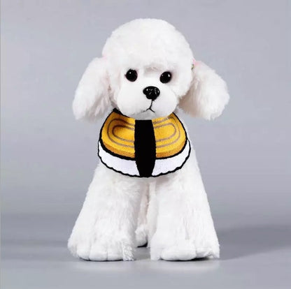 Pet dog cat saliva towel scarf
