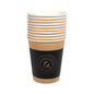 Muslim Eid Tableware Bronzing Disposable Paper Plate Paper Cup Decoration