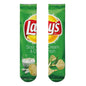 Potato Chips 3D Printed Socks Leshi Odd Zero Food Heat Transfer Stockings Printing Personality