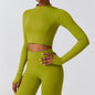 Slim-fit Fitness Long-sleeve Jacket Quick-dry Yoga Wear